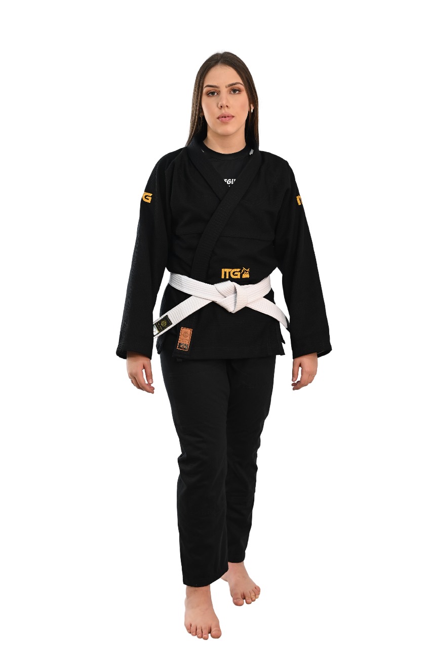 Kimono In The Guard Feminino Gold Preto