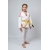 Kimono Infantil In The Guard Pink Branco