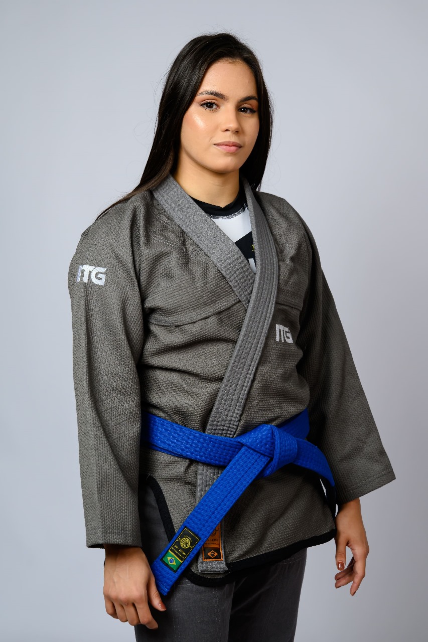Kimono In The Guard Feminino Chumbo Pró