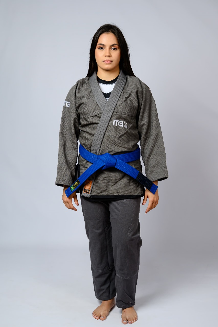 Kimono In The Guard Feminino Chumbo Pró