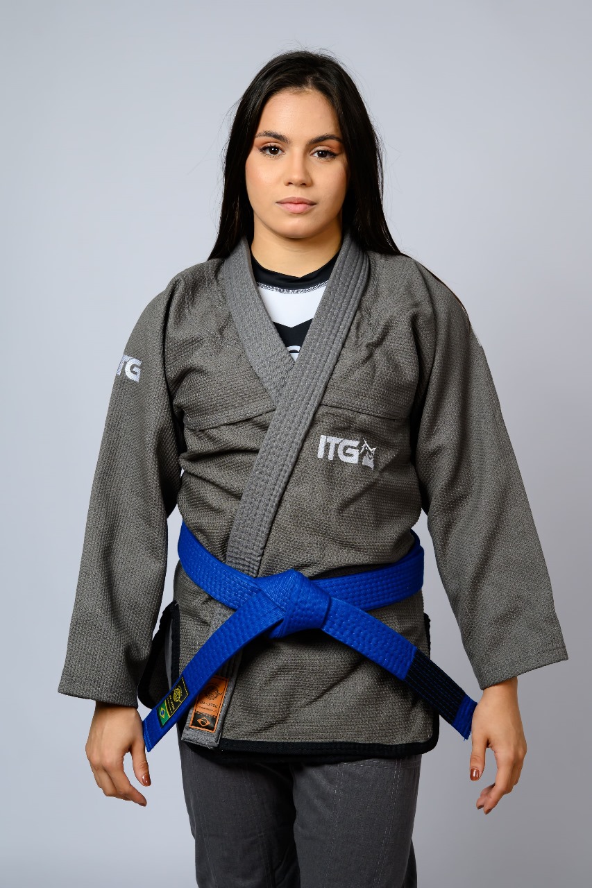 Kimono In The Guard Feminino Chumbo Pró