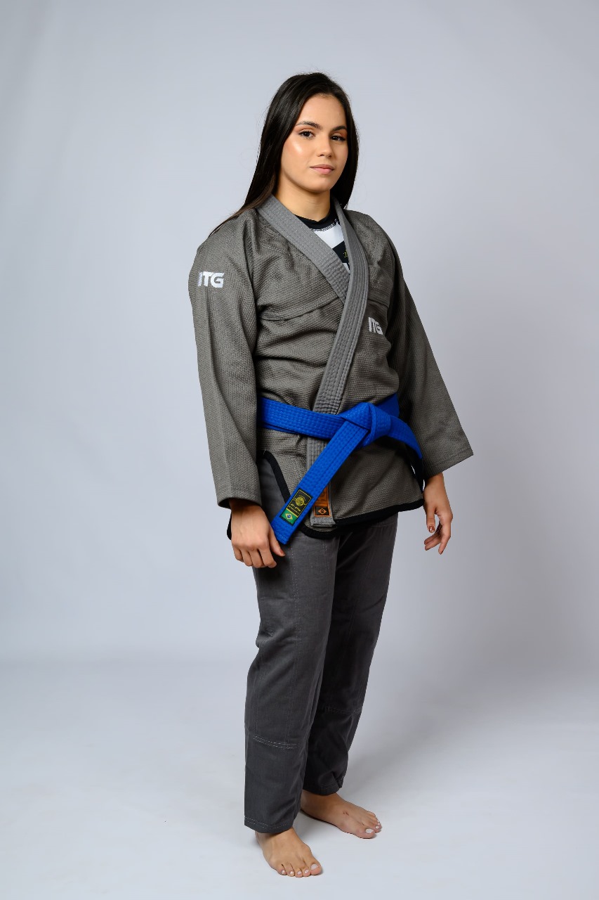 Kimono In The Guard Feminino Chumbo Pró