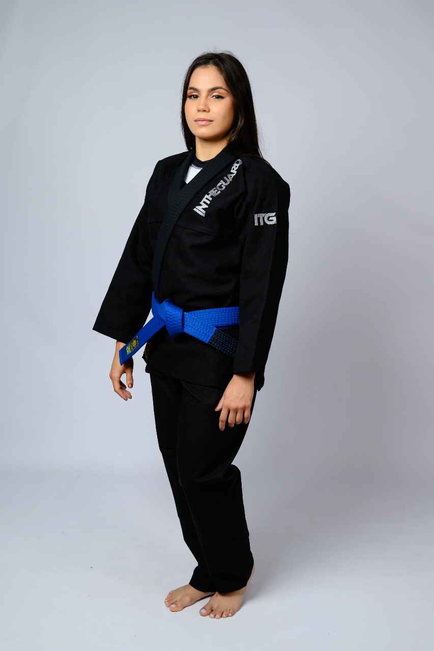 Kimono In The Guard Feminino Pró Preto