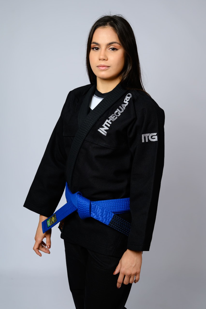 Kimono In The Guard Feminino Pró Preto