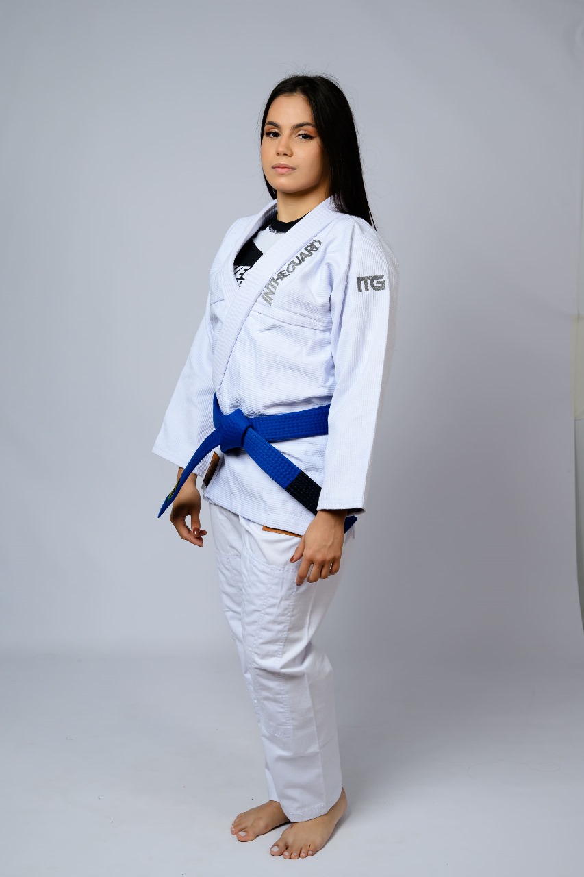 Kimono In The Guard Feminino Pró Branco