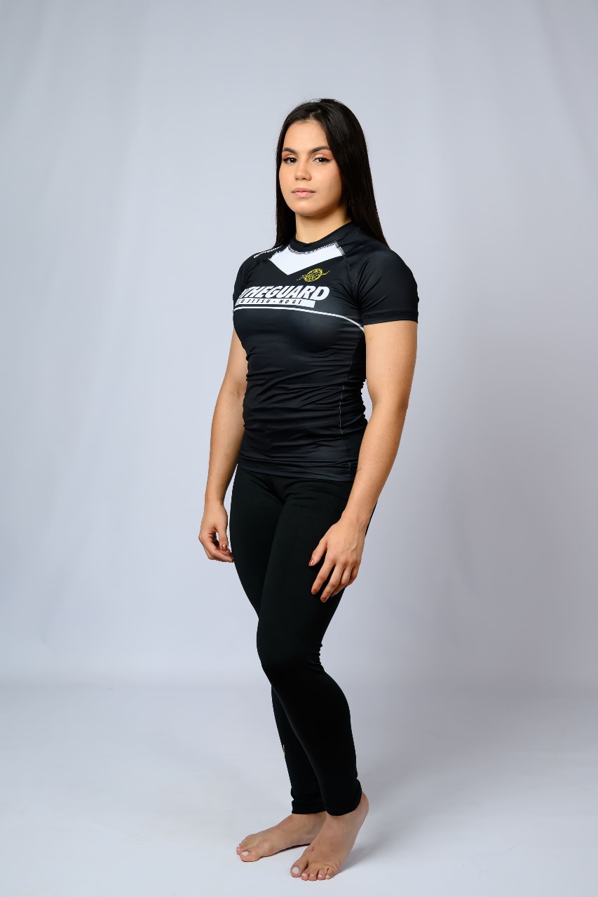Rash Guard Feminina Team ITG Preta