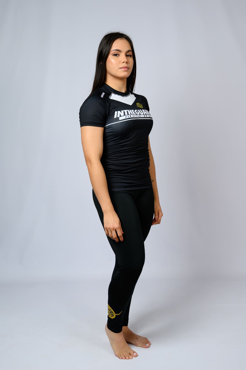 Rash Guard Feminina Team ITG Preta