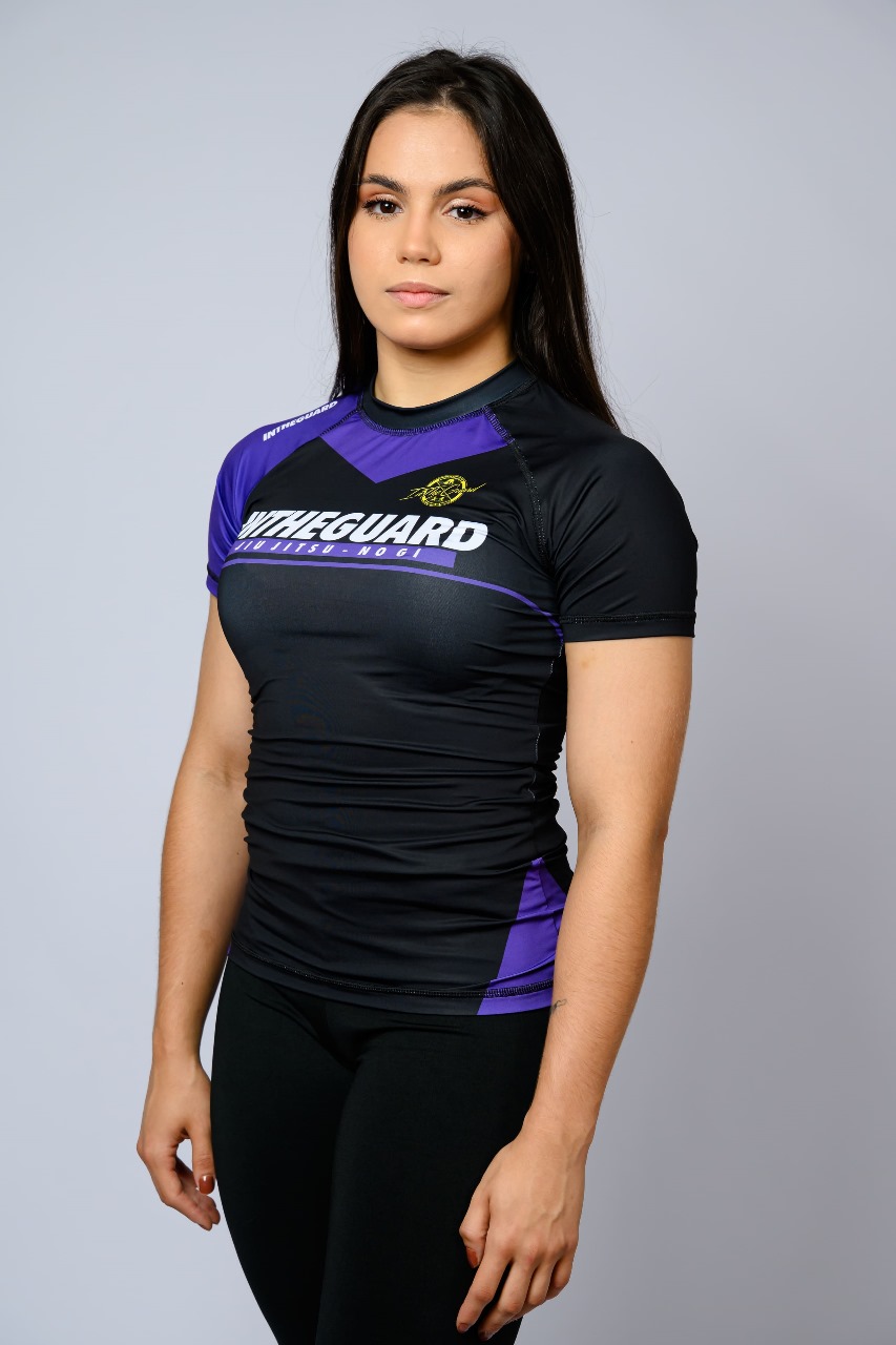 Rash Guard Feminina Team ITG Roxa