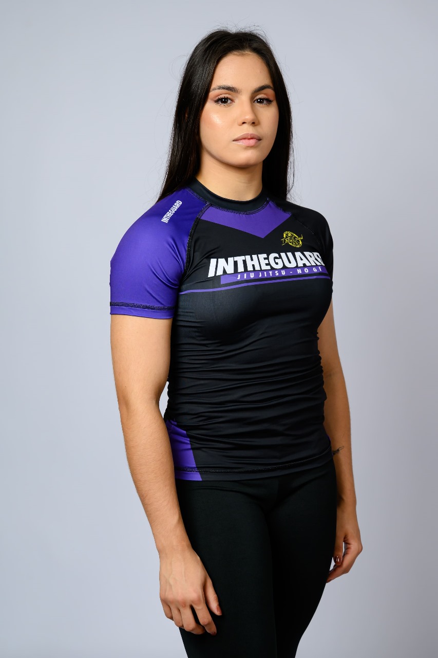 Rash Guard Feminina Team ITG Roxa