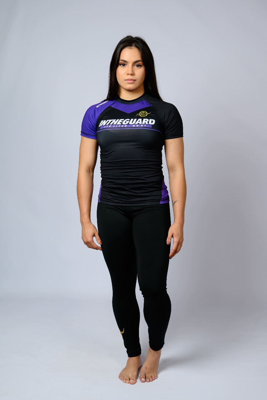 Rash Guard Feminina Team ITG Roxa