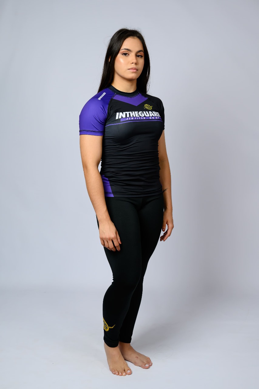 Rash Guard Feminina Team ITG Roxa