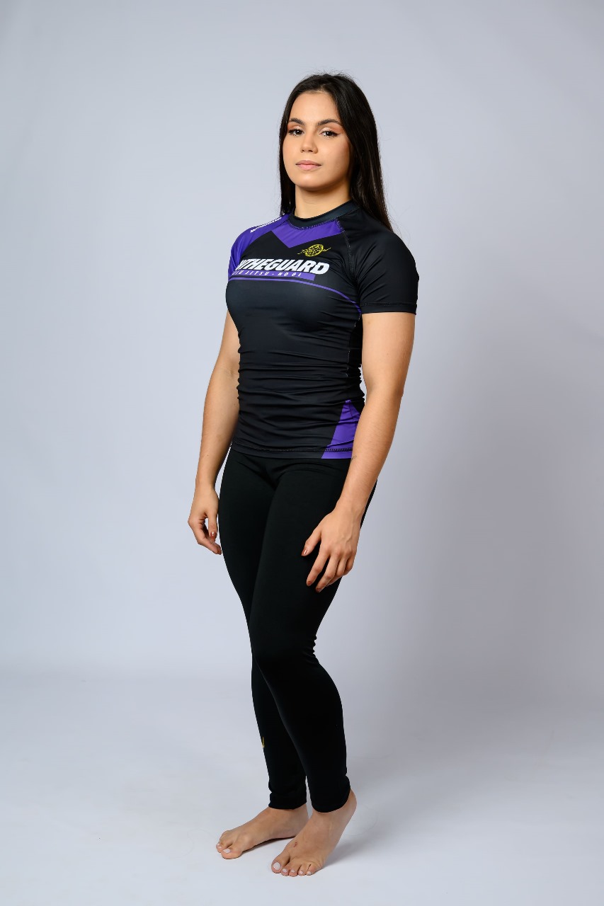 Rash Guard Feminina Team ITG Roxa