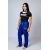 Calça Feminina  Avulsa Pró, Azul