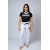 Calça Feminina  Avulsa Pró, Branco