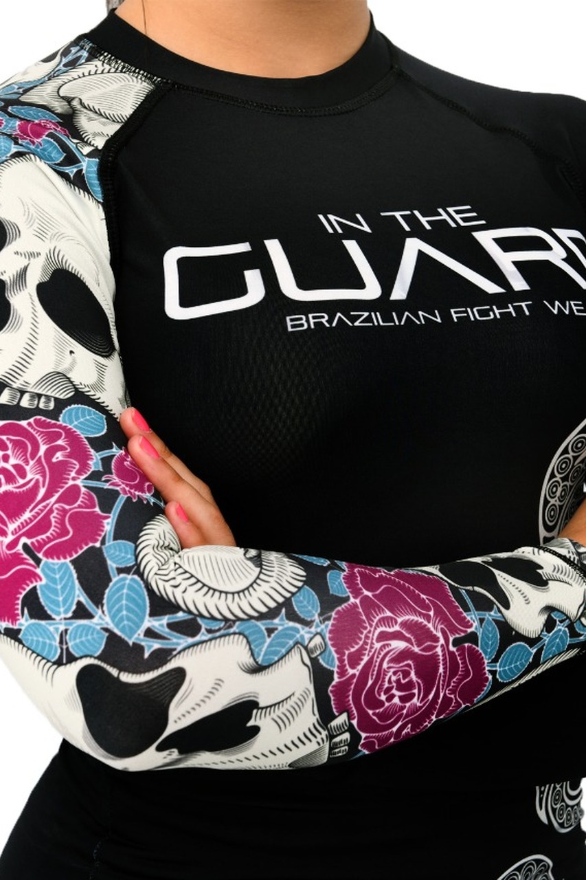 Rash Guard Feminina Skull