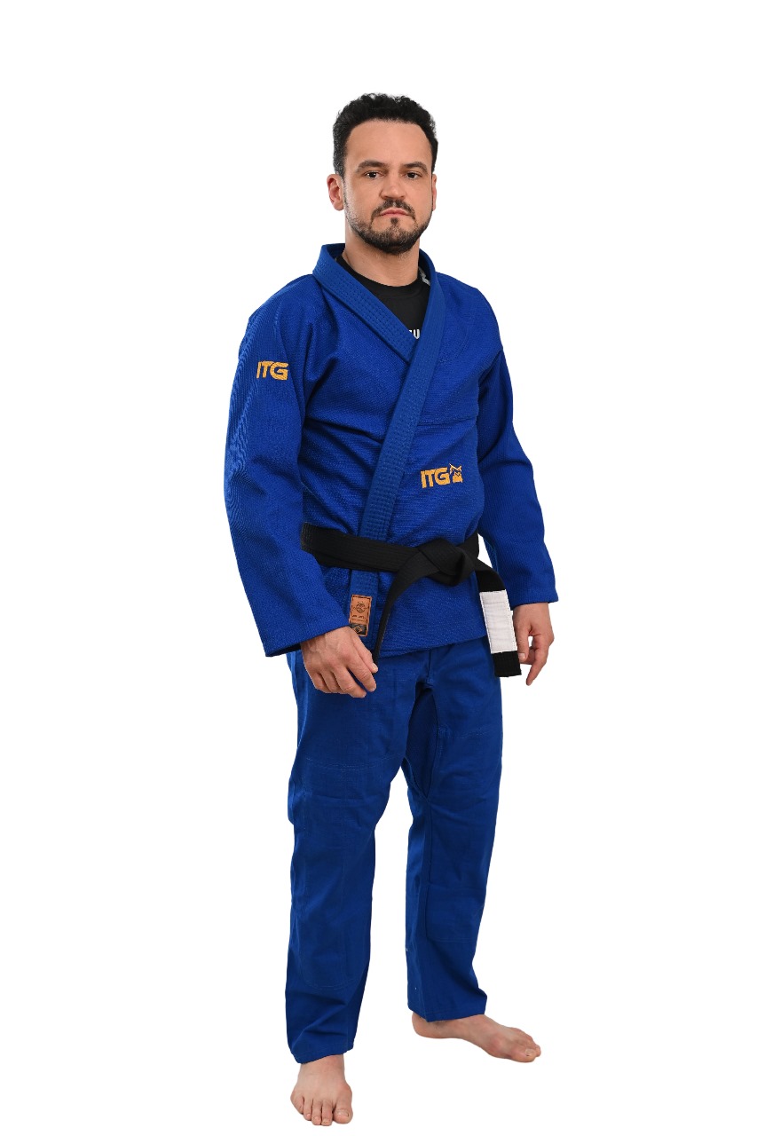 Kimono In The Guard Gold Pro Azul