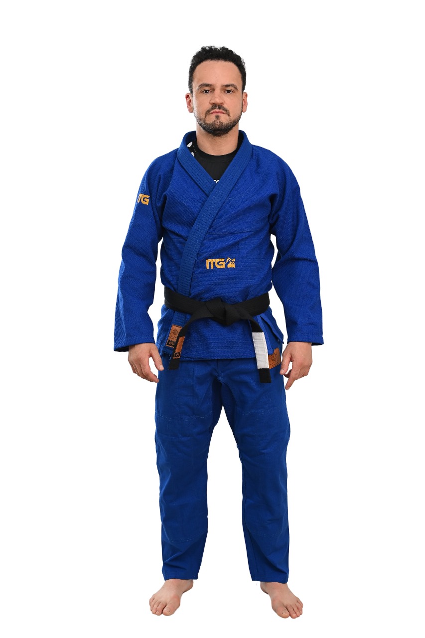 Kimono In The Guard Gold Pro Azul