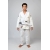 Kimono Infantil In The Guard Xadrez Branco