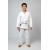 Kimono Infantil In The Guard Liso Branco