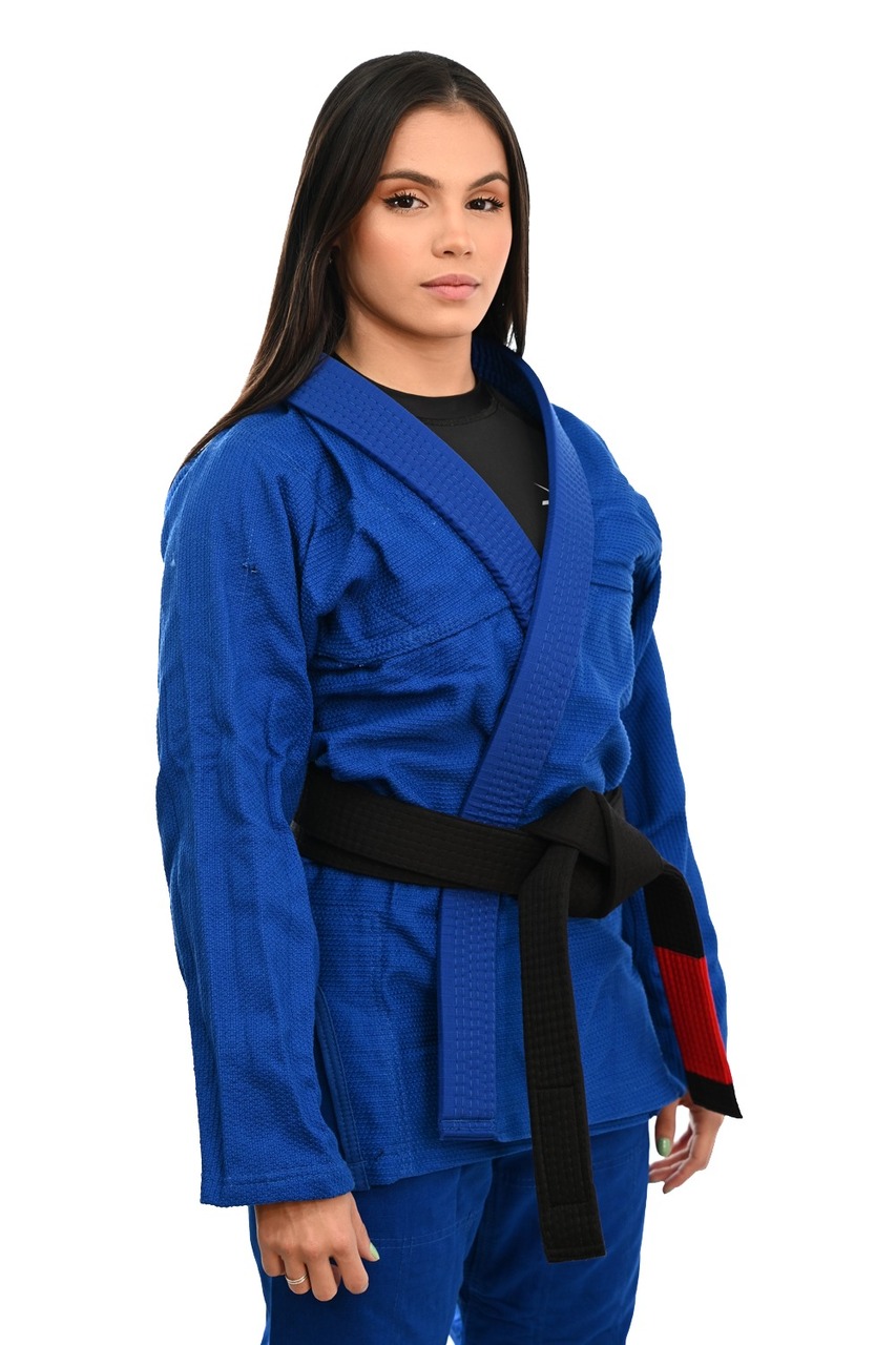 Kimono In The Guard Feminino Liso Azul