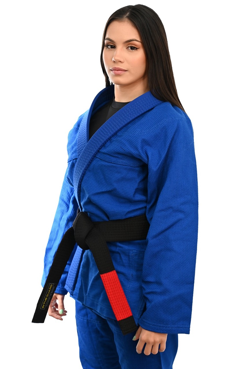 Kimono In The Guard Feminino Liso Azul