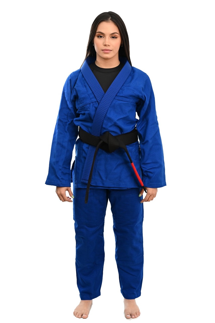 Kimono In The Guard Feminino Liso Azul