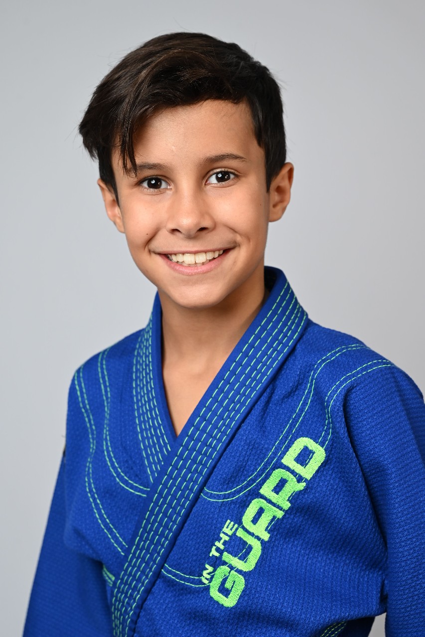 Kimono Infantil In The Guard Green Azul
