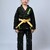 Kimono Infantil In The Guard Feminino Green Preto