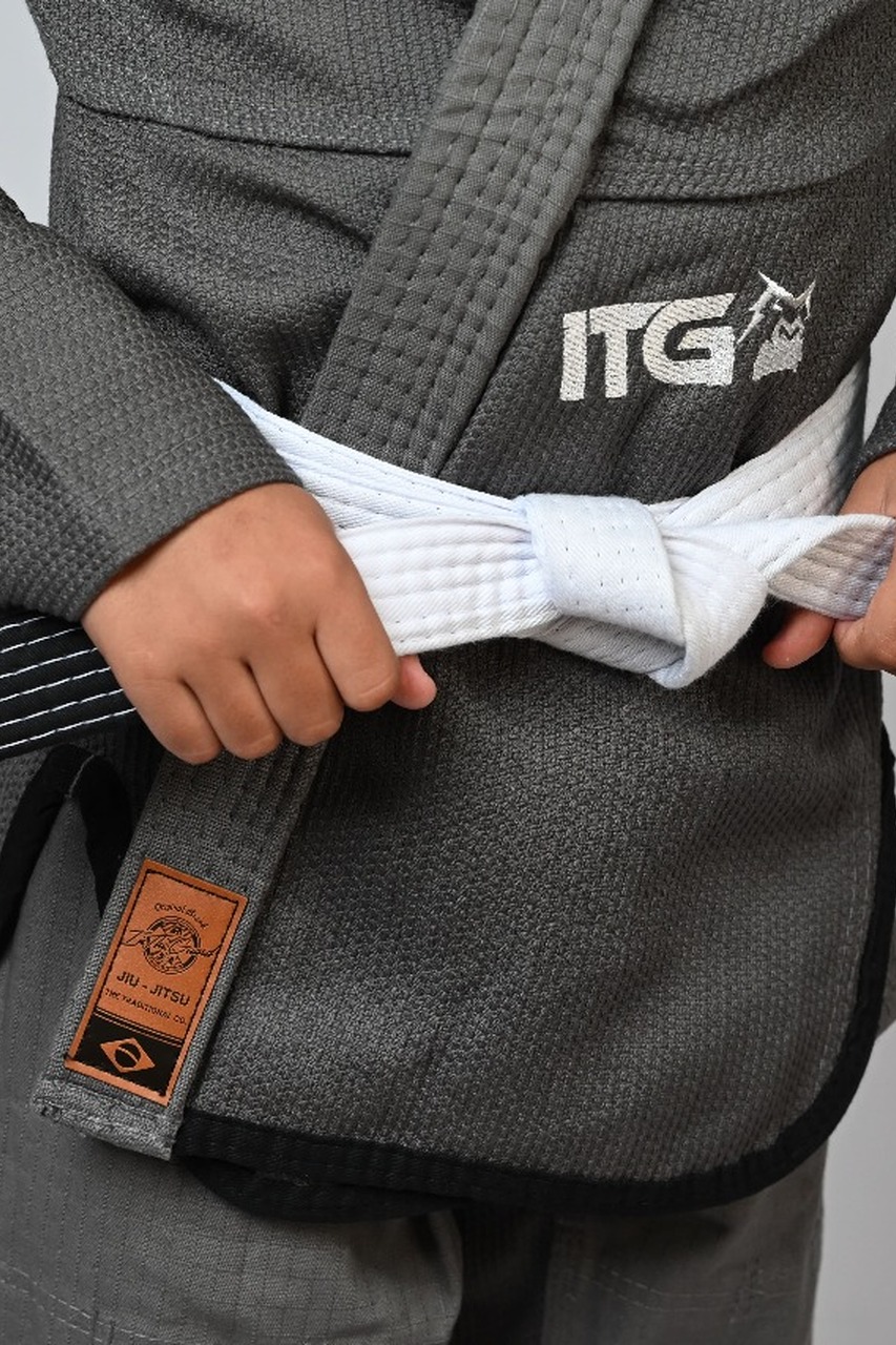 Kimono Infantil In The Guard Chumbo