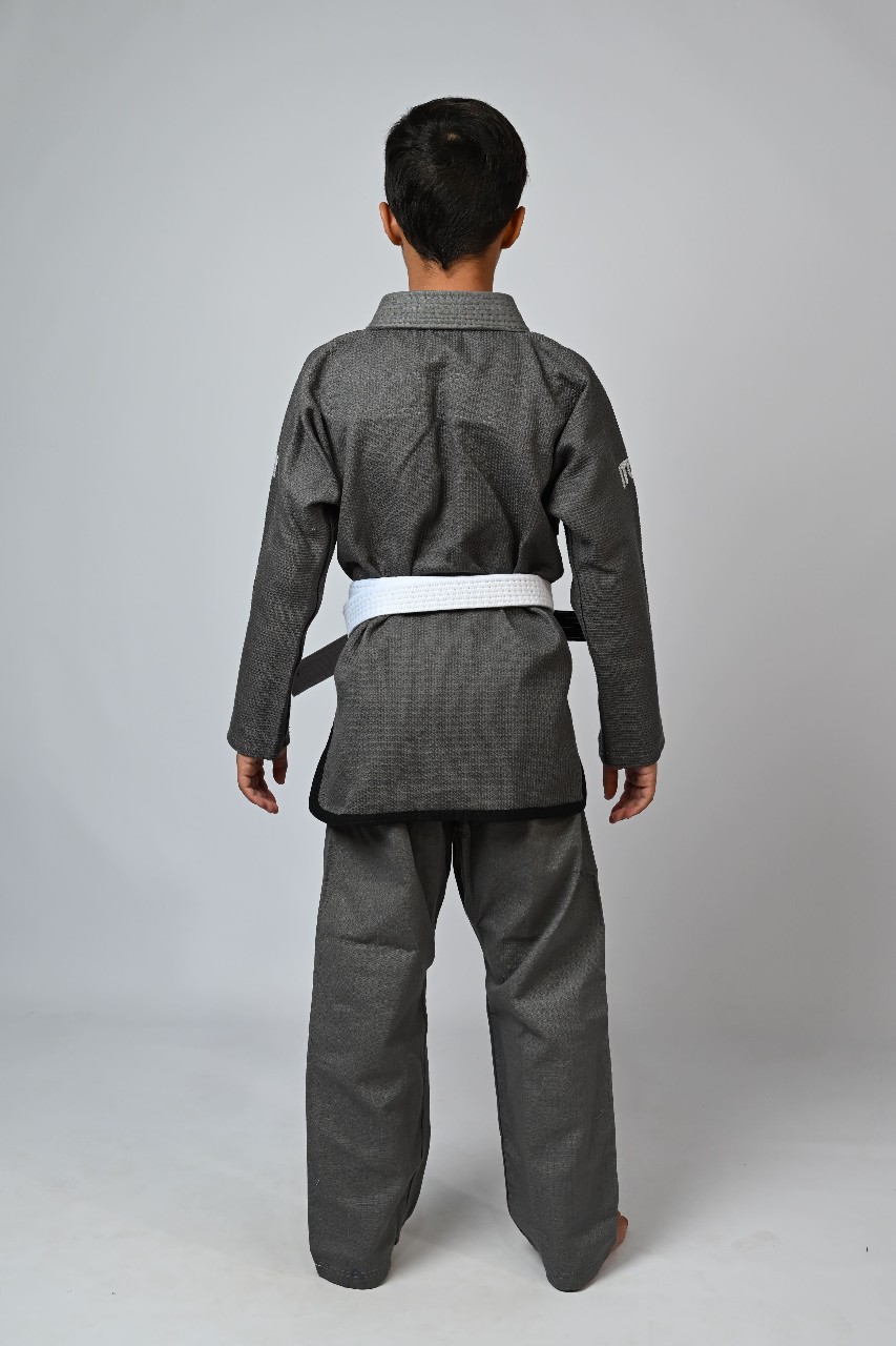 Kimono Infantil In The Guard Chumbo