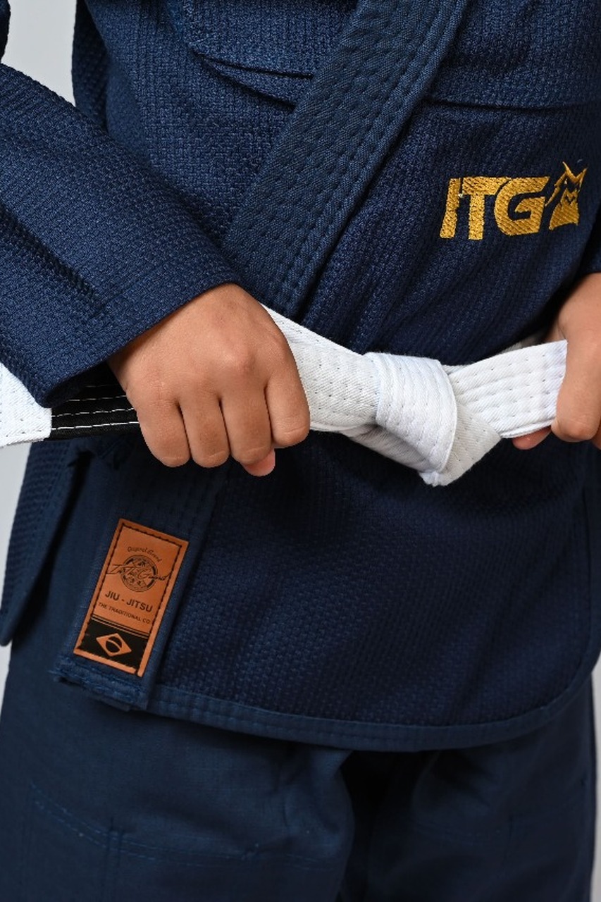 Kimono Infantil In The Guard Marinho