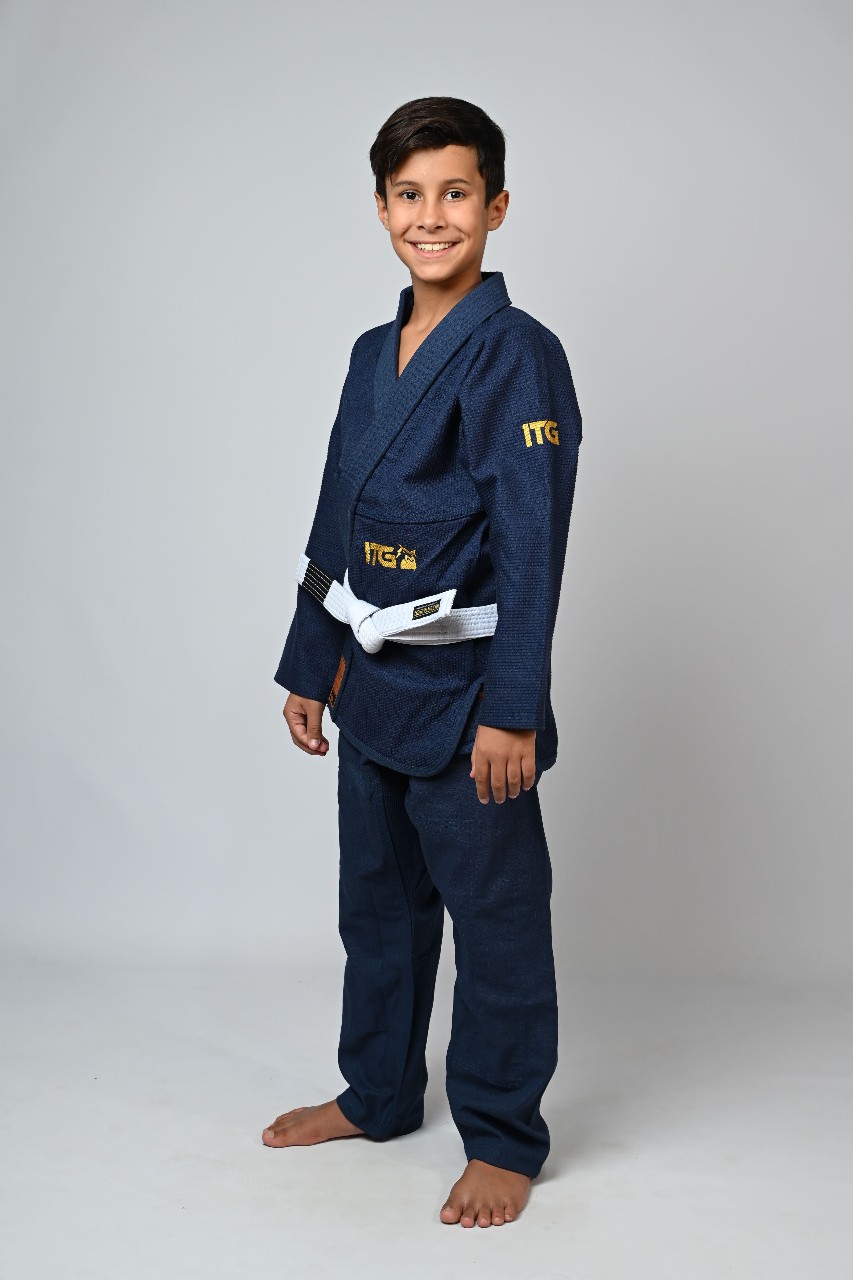 Kimono Infantil In The Guard Marinho