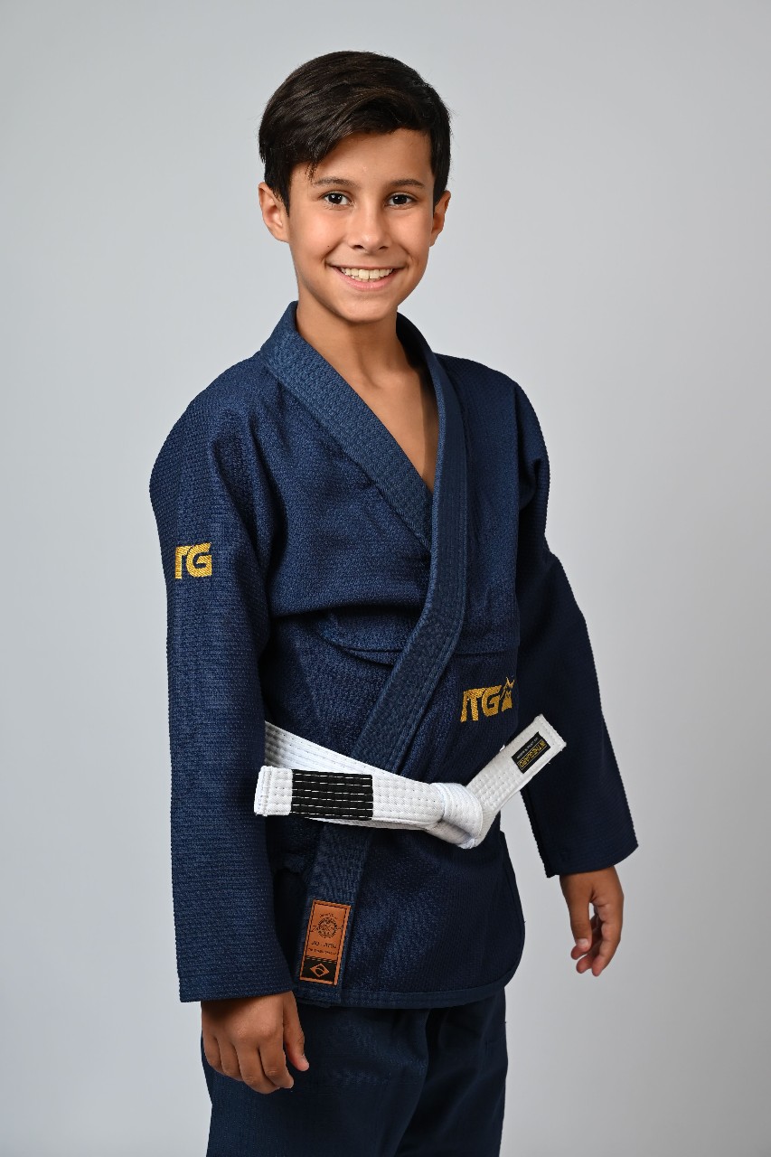 Kimono Infantil In The Guard Marinho