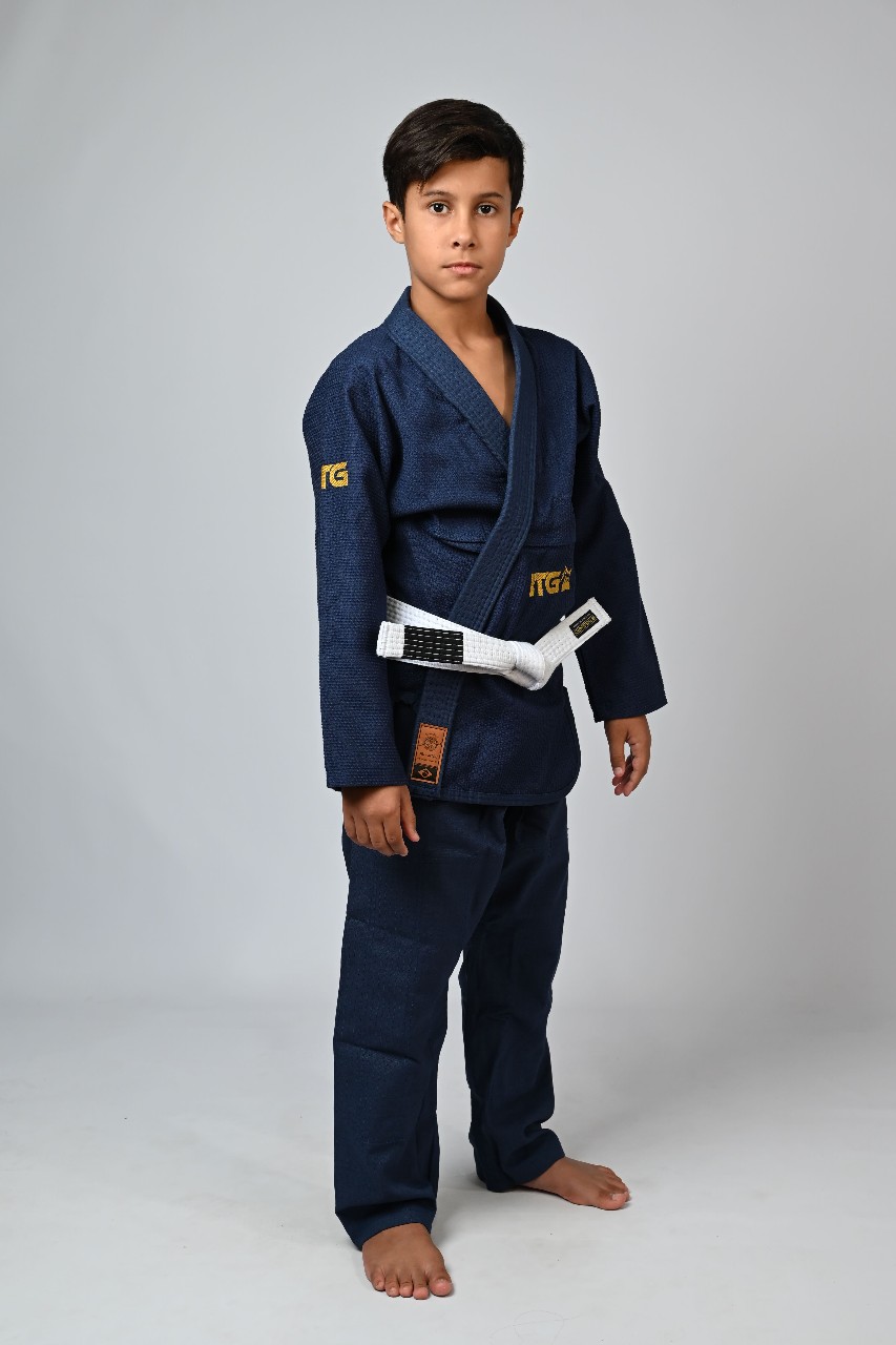 Kimono Infantil In The Guard Marinho