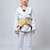 Kimono Infantil In The Guard Feminino Colors Branco