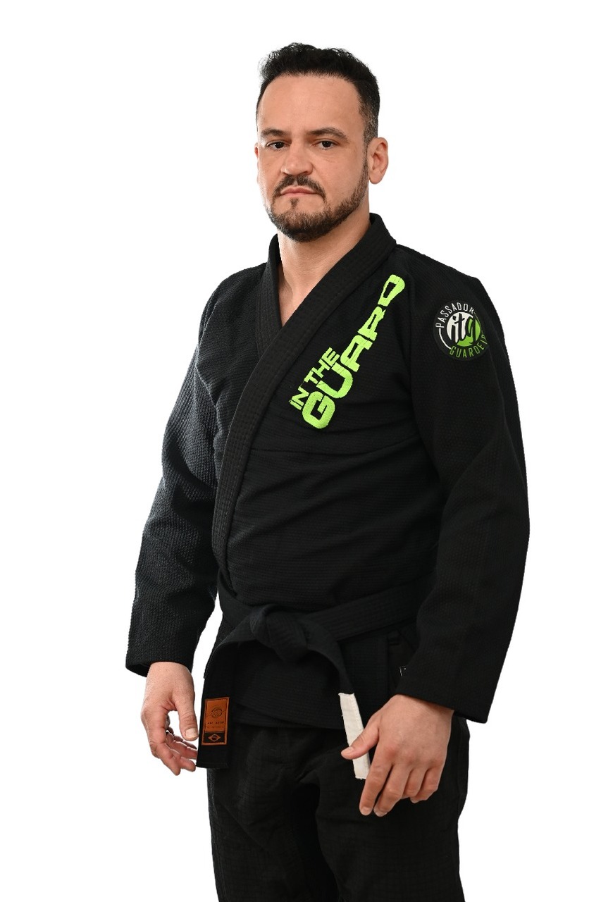Kimono In The Guard Jiu-Jitsu Green Preto