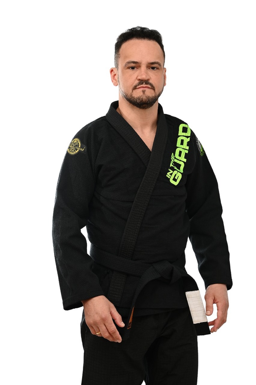 Kimono In The Guard Jiu-Jitsu Green Preto