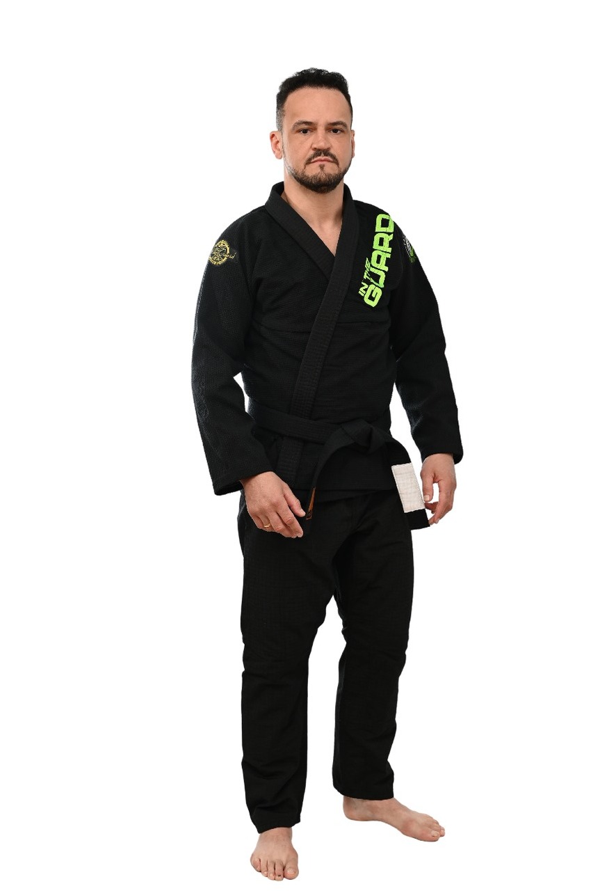 Kimono In The Guard Jiu-Jitsu Green Preto