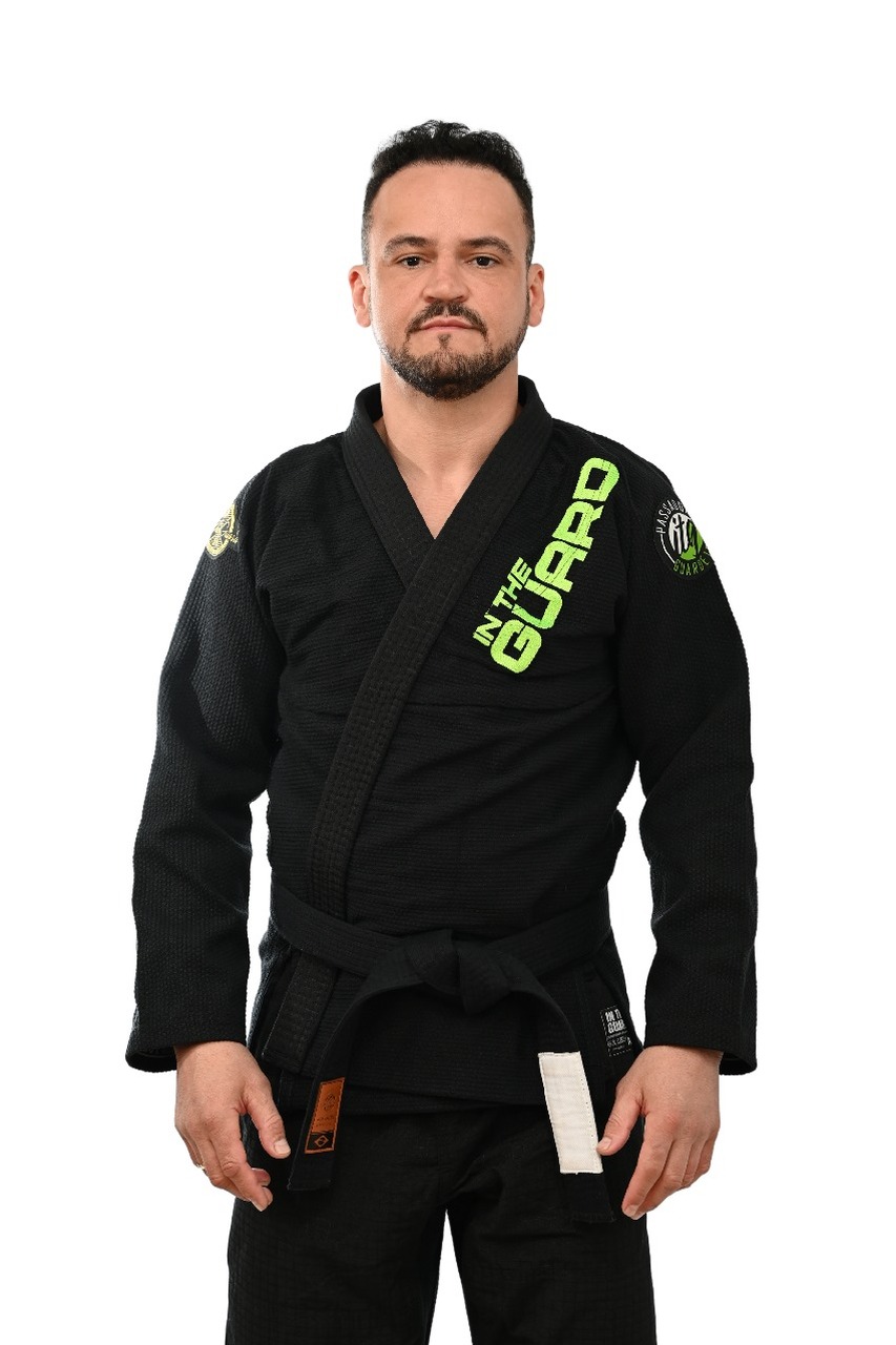 Kimono In The Guard Jiu-Jitsu Green Preto