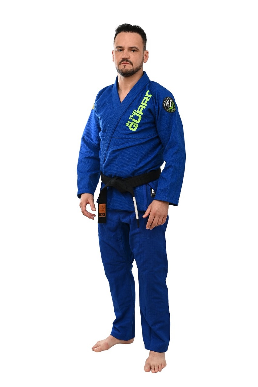 Kimono In The Guard Jiu-Jitsu Green Azul