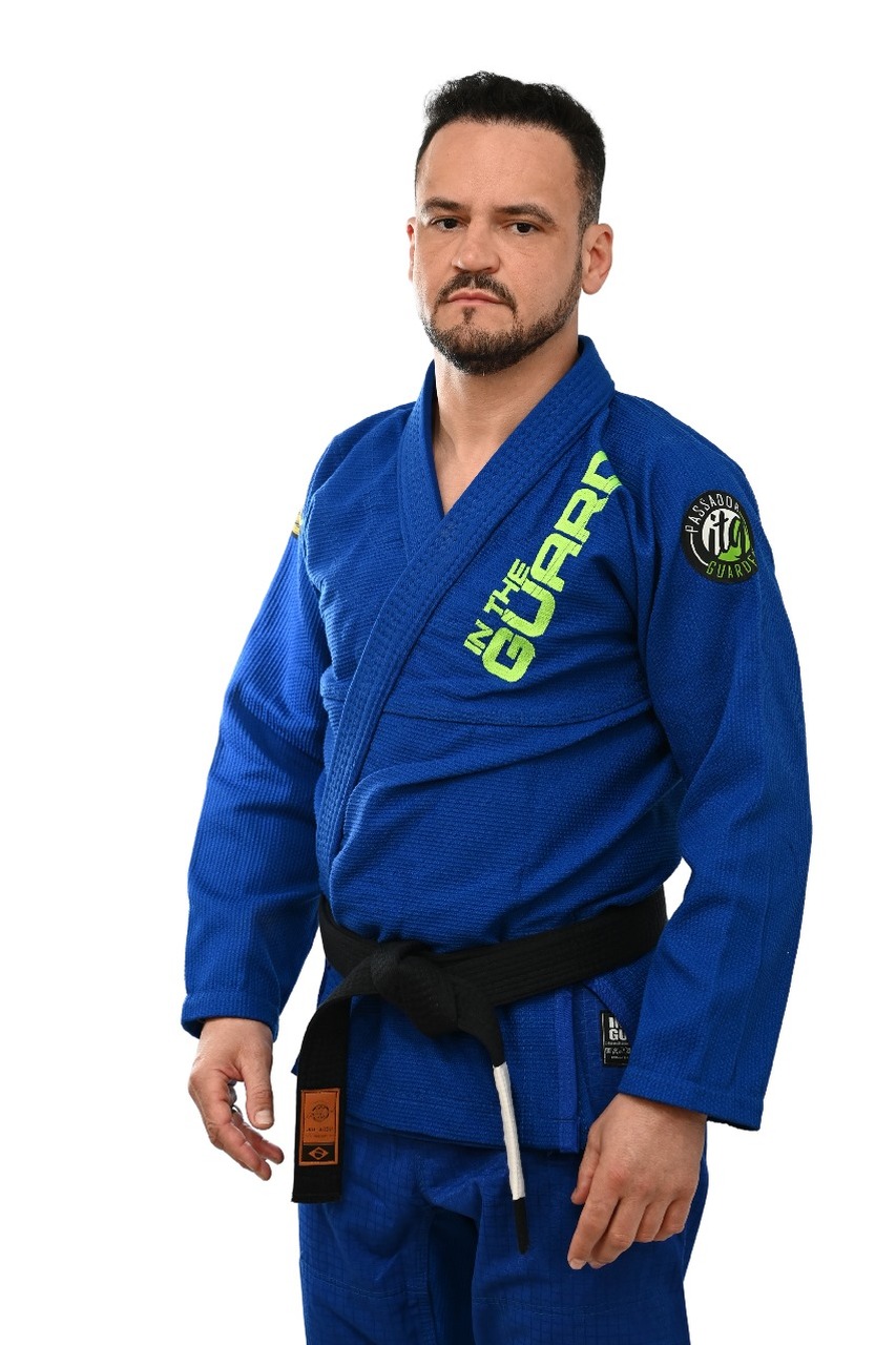 Kimono In The Guard Jiu-Jitsu Green Azul