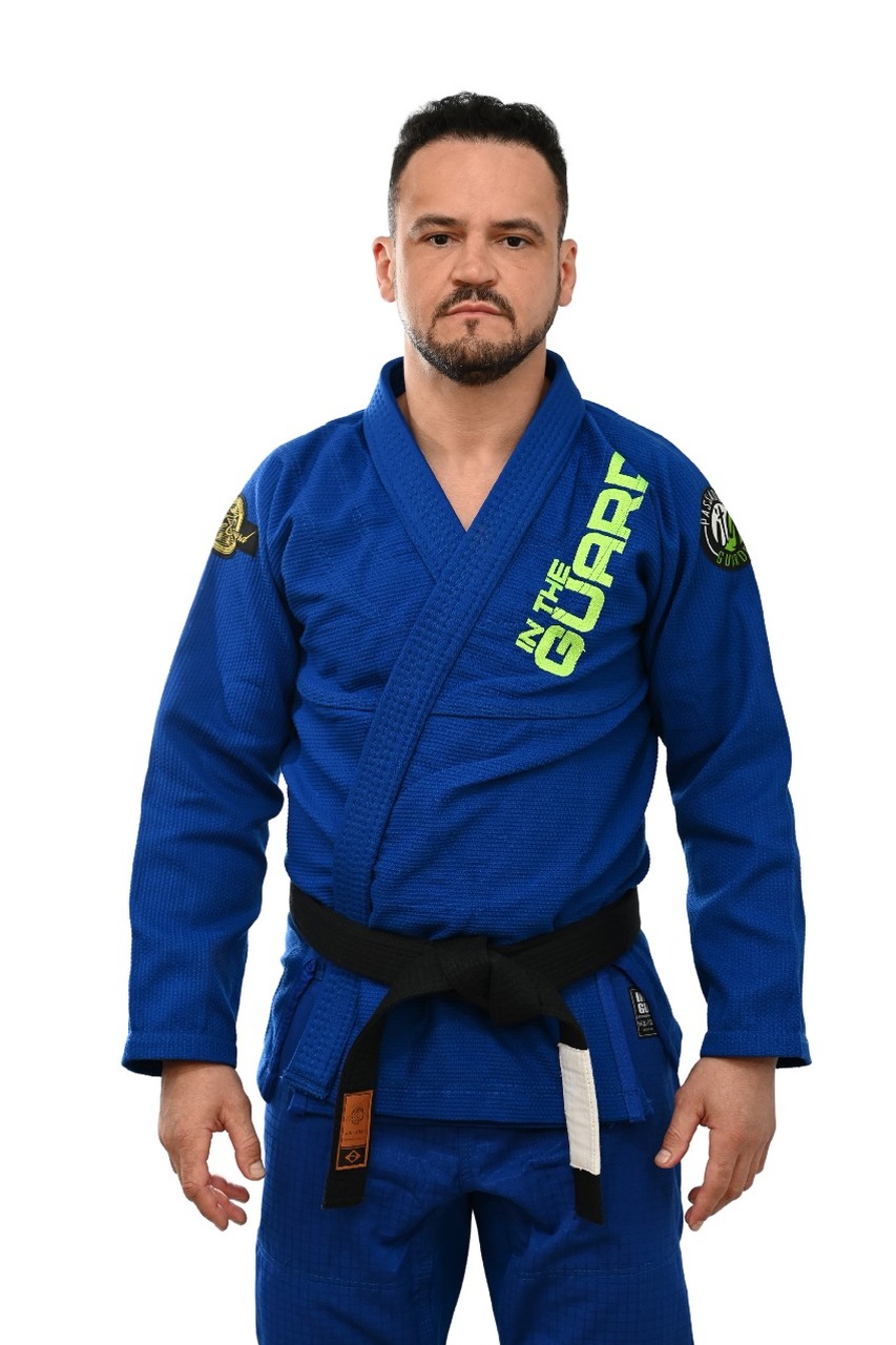 Kimono In The Guard Jiu-Jitsu Green Azul