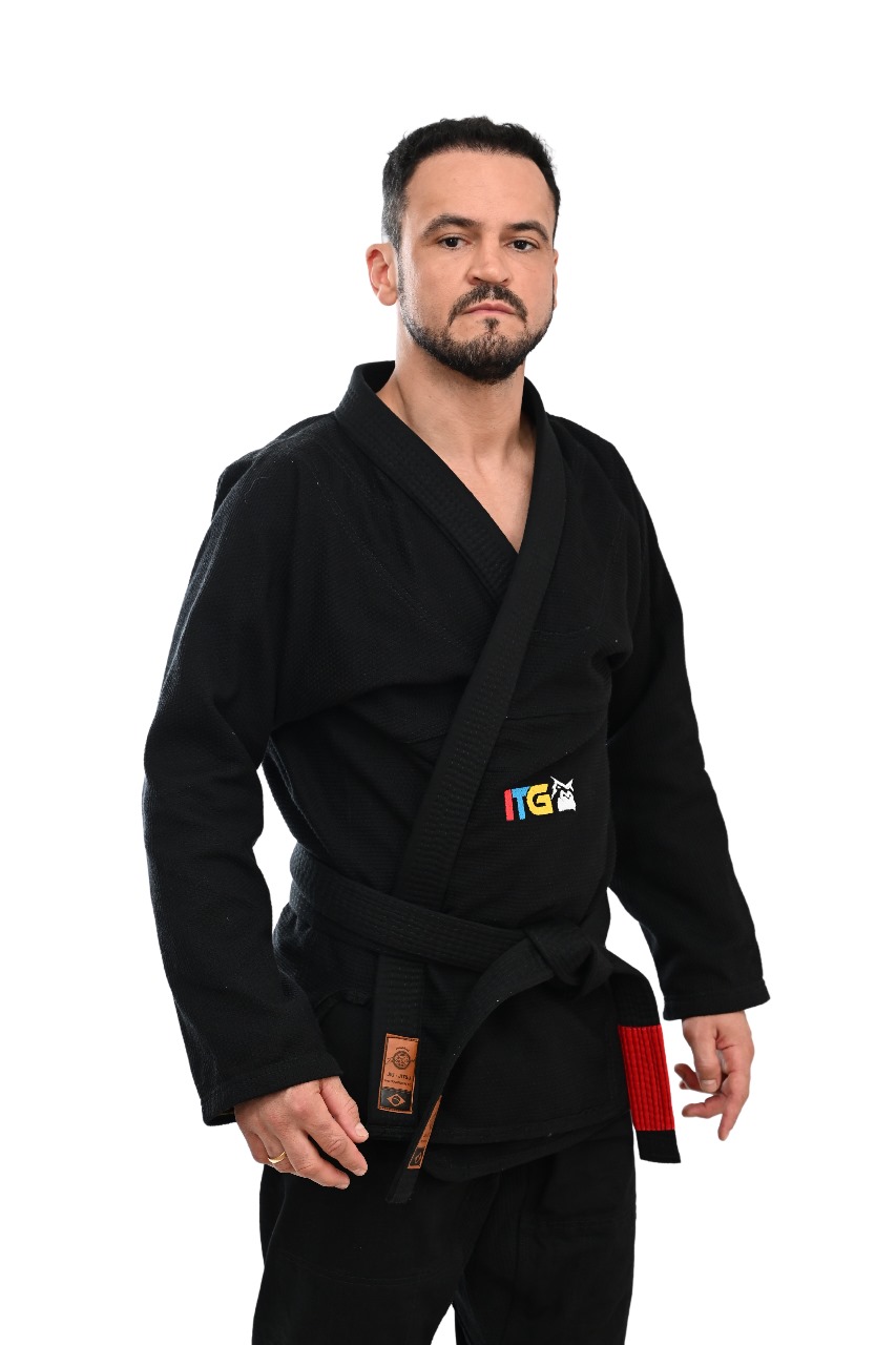 Kimono In The Guard Pro Colors Preto