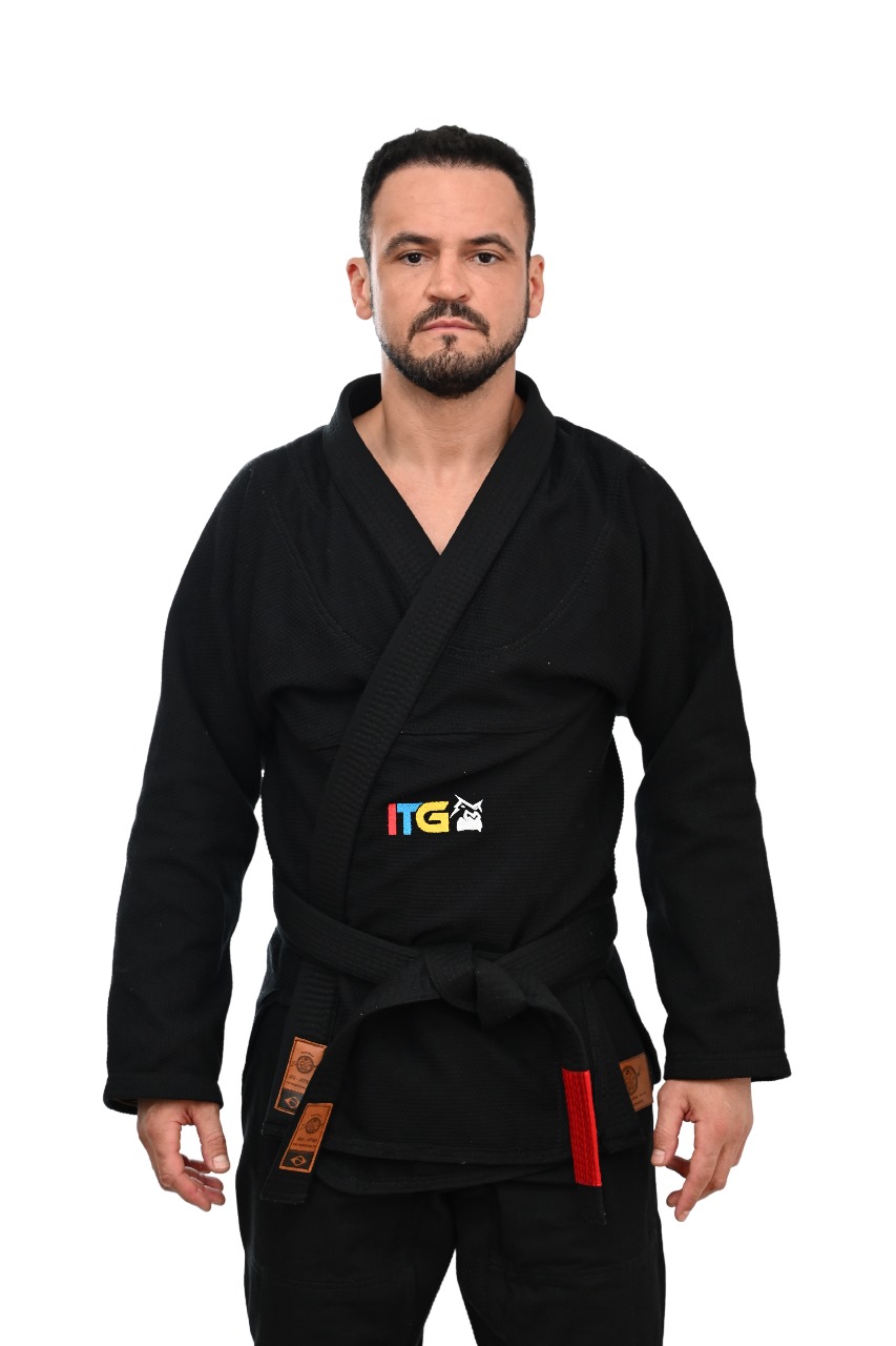 Kimono In The Guard Pro Colors Preto
