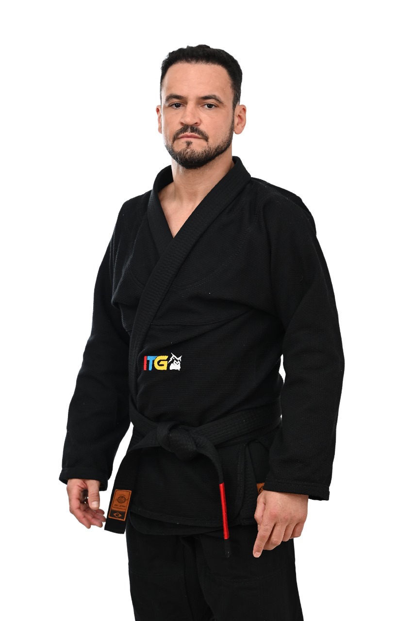 Kimono In The Guard Pro Colors Preto