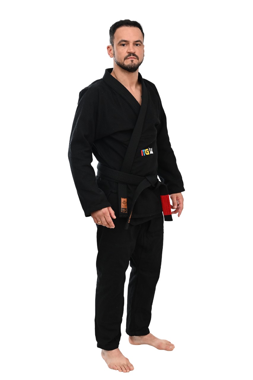 Kimono In The Guard Pro Colors Preto