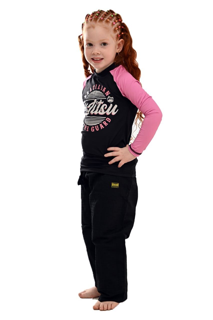 Rash Guard Infantil Feminina Pink