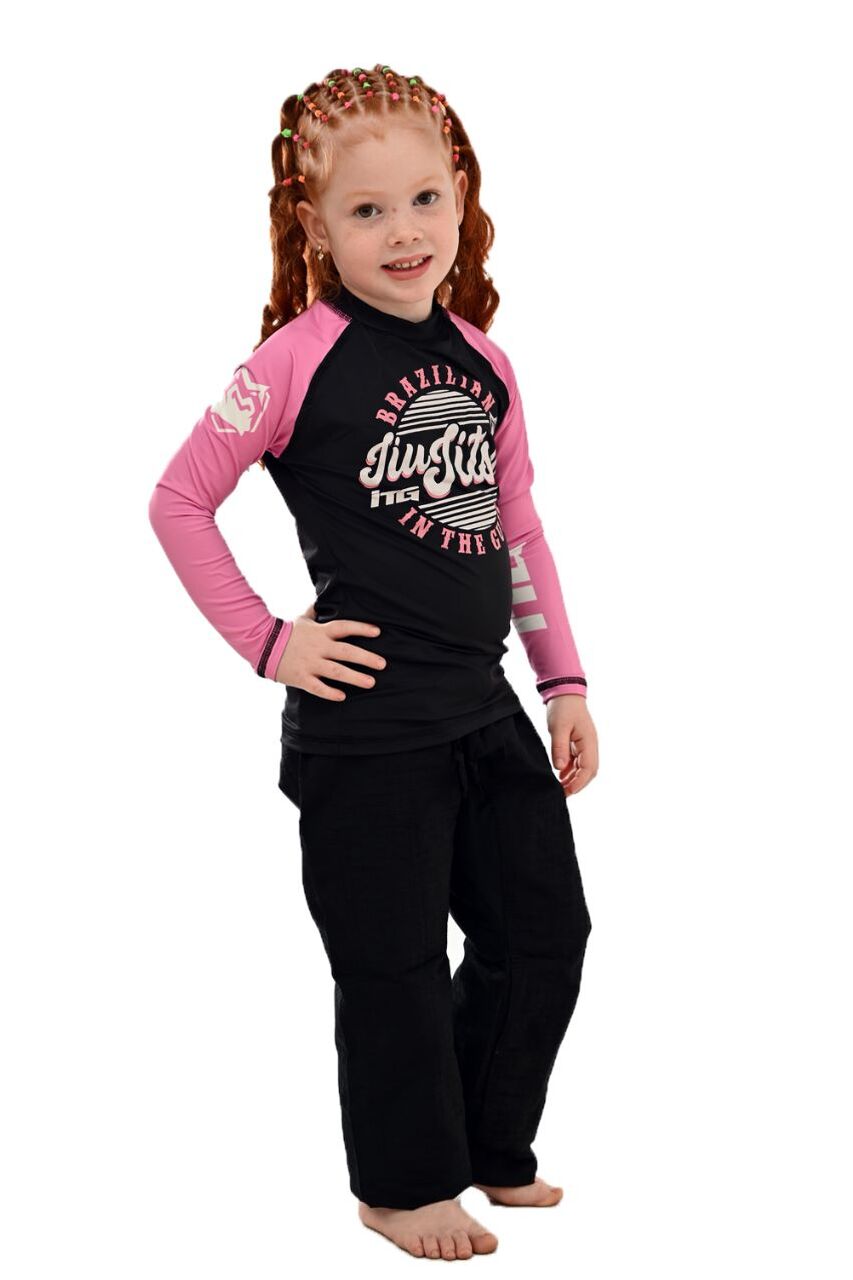 Rash Guard Infantil Feminina Pink