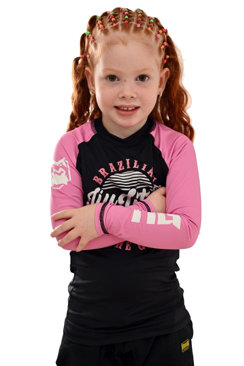 Rash Guard Infantil Feminina Pink