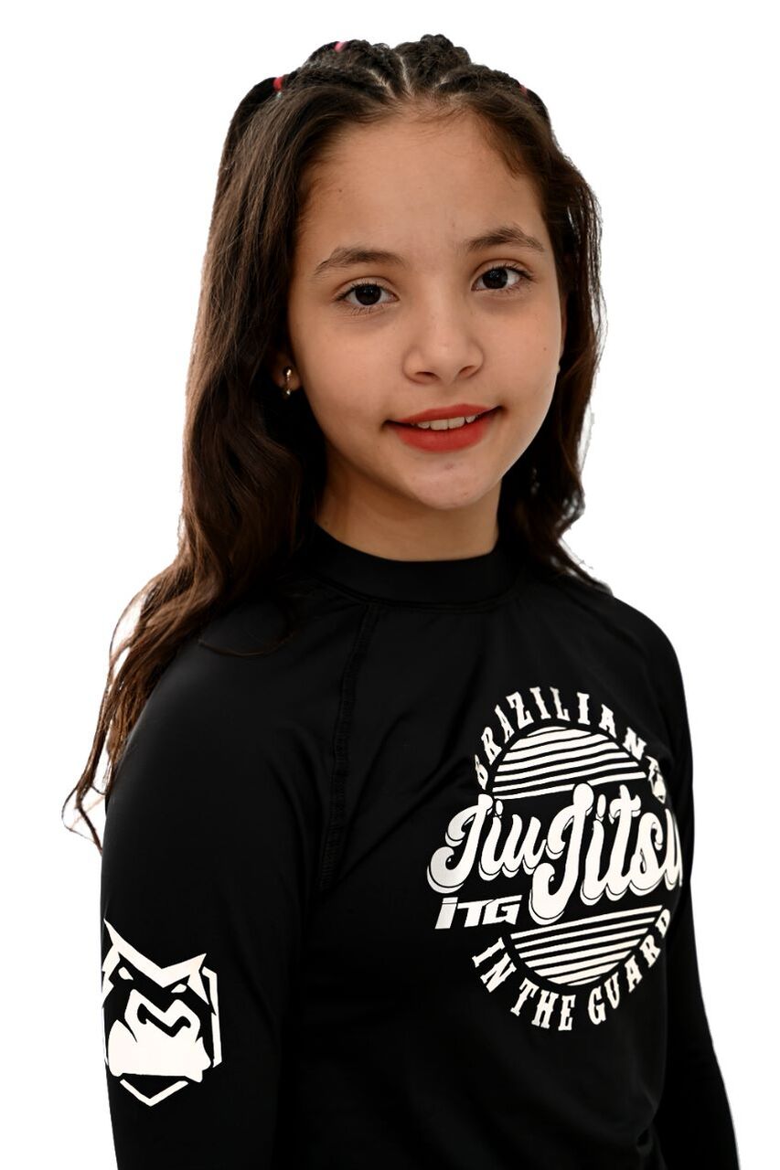 Rash Guard Infantil Feminina ITG Manga Longa